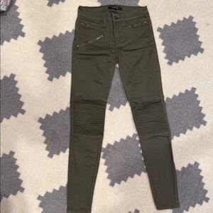 Olive Skinny Jeans